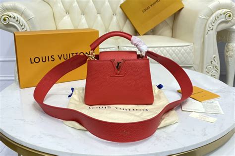 louis vuitton capucines red replica